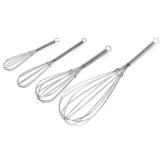 Multifunktionaler manueller rotierender Schneebesen aus Edelstahl