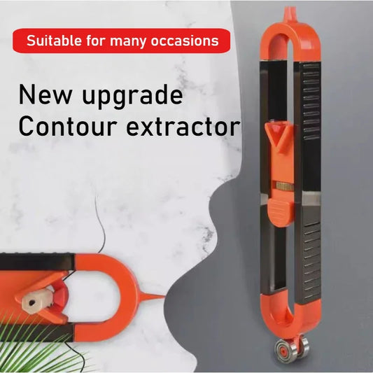 Profilreißlineal mit verstellbarem Verriegelungsmechanismus zum Messen von Konturen-Yabubest - Home & More