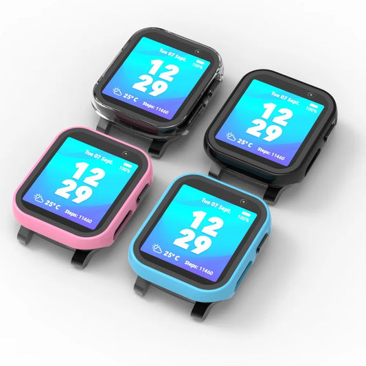 Robuste Displayschutz-Hülle für Kindersmartwatch, kratzfest - schlank