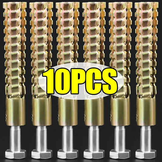 Vielseitiger Stahl Wandanker mit Schrauben für Holz und Beton