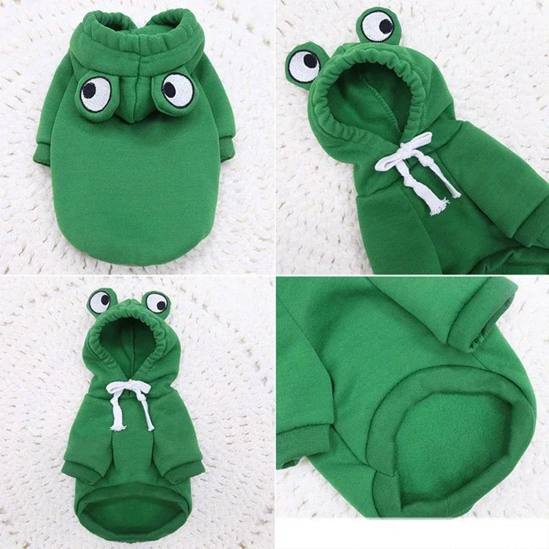 Niedlicher Obst Fleece Hoodie für kleine Hunde und Katzen Welpen
