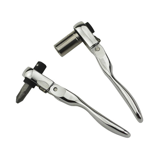 Präziser Mini 72-Zahn Ratschenschlüssel aus Chrom-Vanadium – kompakt - langlebig