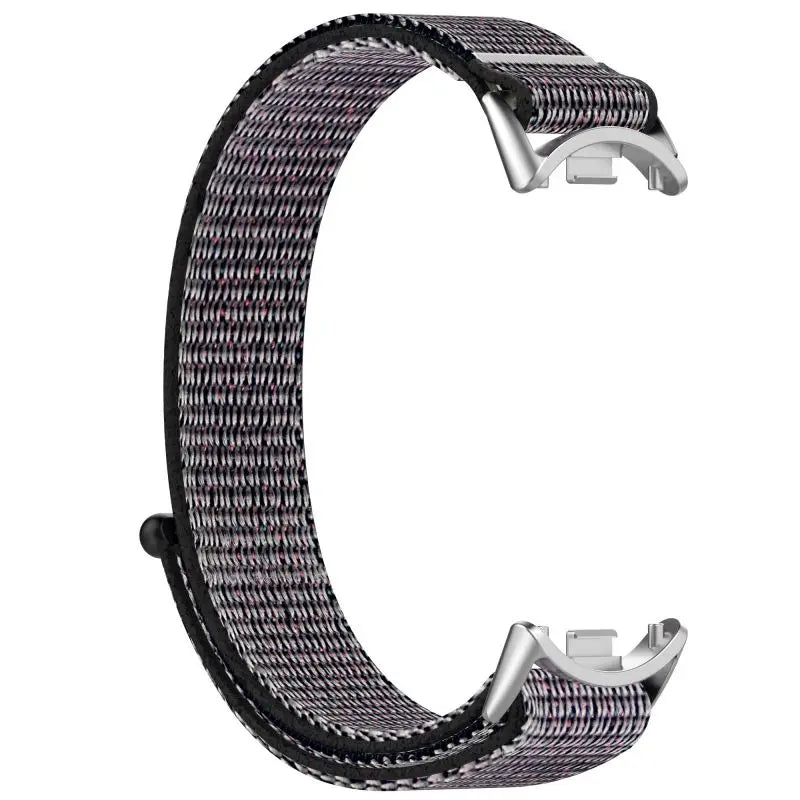 Nylon Armband für Xiaomi Band 9 8 NFC, verstellbares Handgelenkband