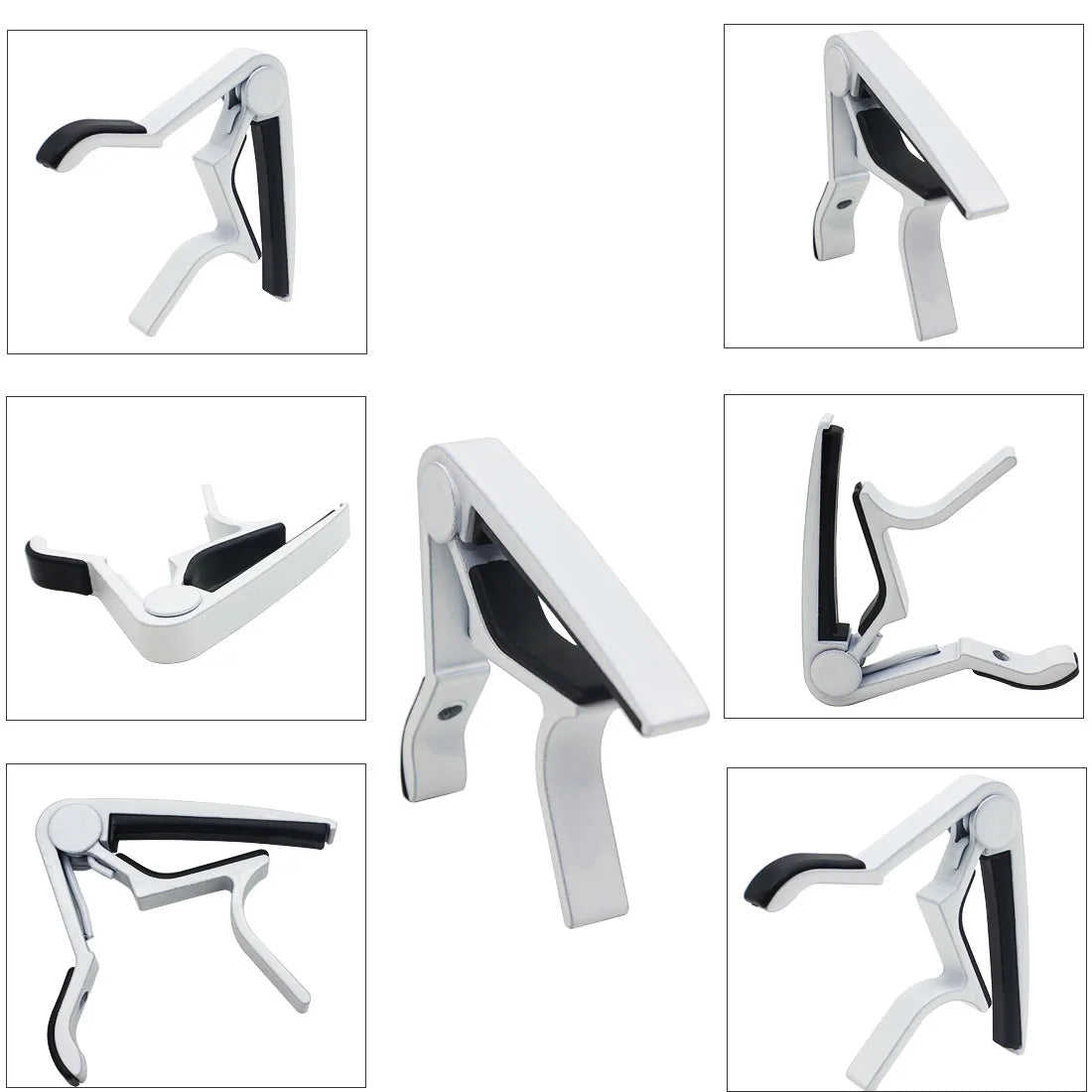 Universeller Capo für 6-saitige akustische und klassische Gitarren Metallclip