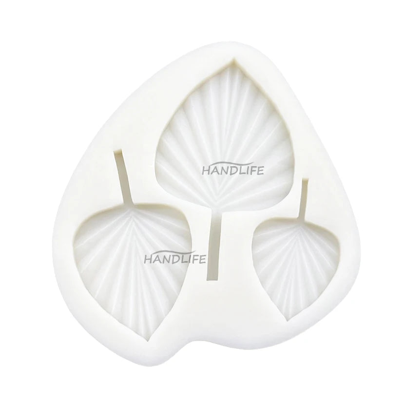 Palmblatt Silikonform für Fondant und Cupcake Dekoration