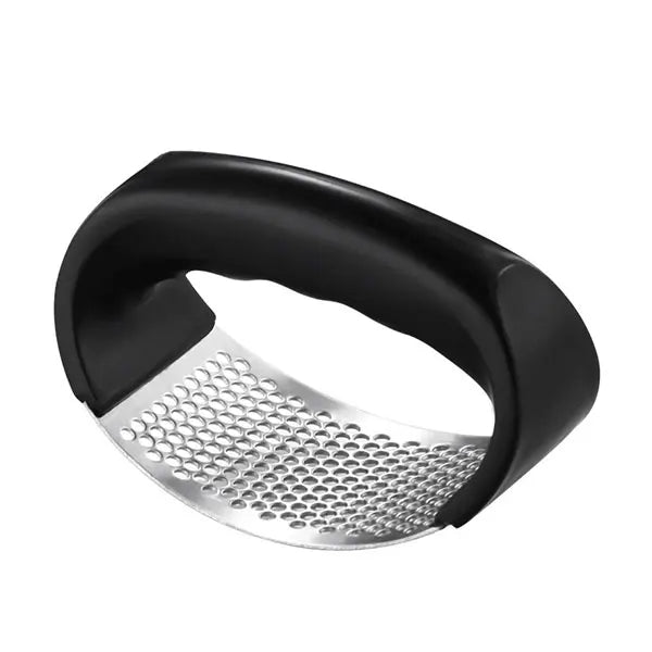 Ergonomische Edelstahl Knoblauchpresse – Robust, leicht zu reinigen, ideal für Ingwer - Knoblauch