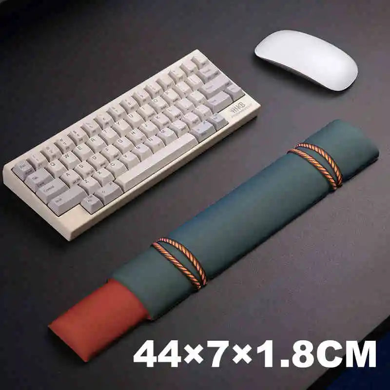 Ergonomisches Mauspad - Tastatur Handgelenkauflage Memory Schaum für Büro - Laptop