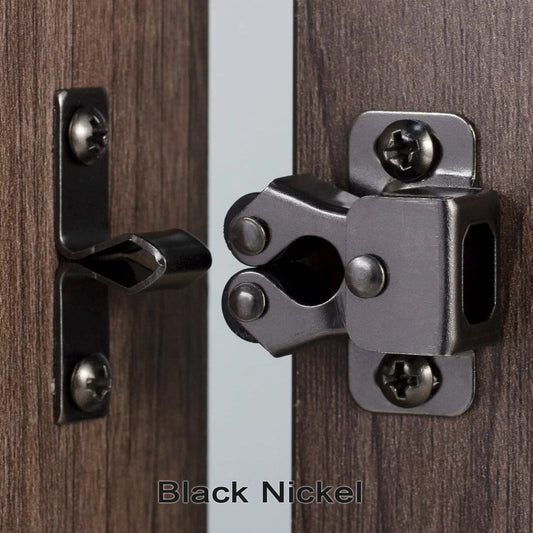 Möbel Türstopper Antik Kupfer Schranktürrolle Riegel Doppelverschluss Set