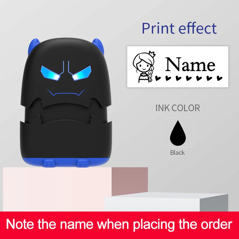 Wiederverwendbares Baby-Namenstempel-Set – Ungiftig, wasserfest - personalisierbar