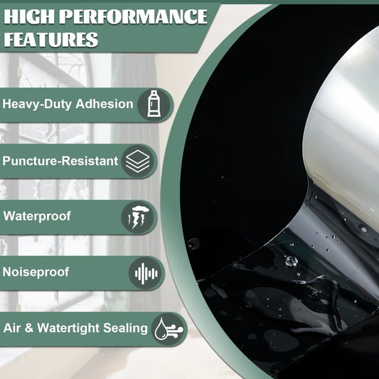 Nano Einseitiges Klebeband 5cm Winddichtes PVC Lückenversiegelungsstreifen