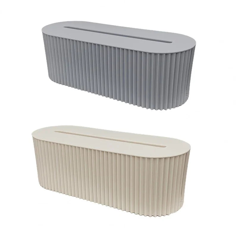 Effizient - kompakt: Kabel Organizer mit 7 Fächern, robustes PP, 30x13x11 cm