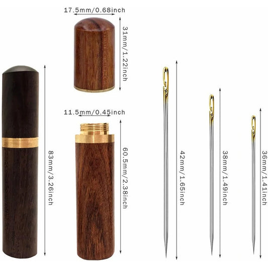 Edelstahl Blindnadeln mit Seitlichen Löchern zum Nähen und Einfädeln