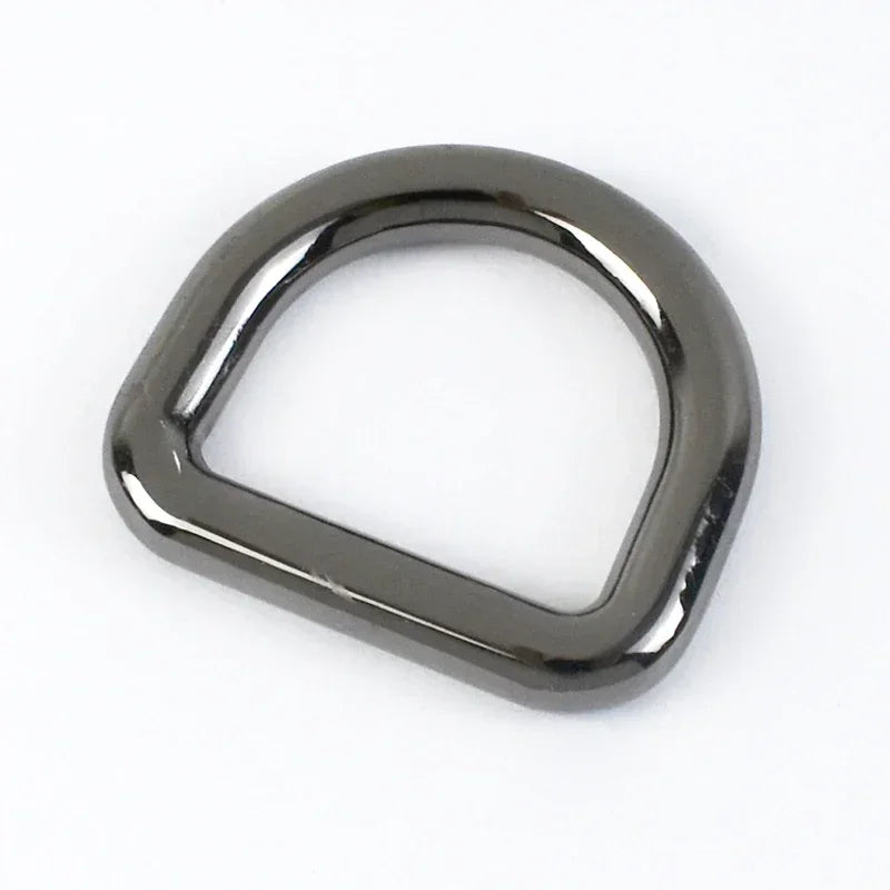 Metall O & D Ring Schnallen 10-38mm fuer Rucksack Guertel Halsband 5/10 Stk.