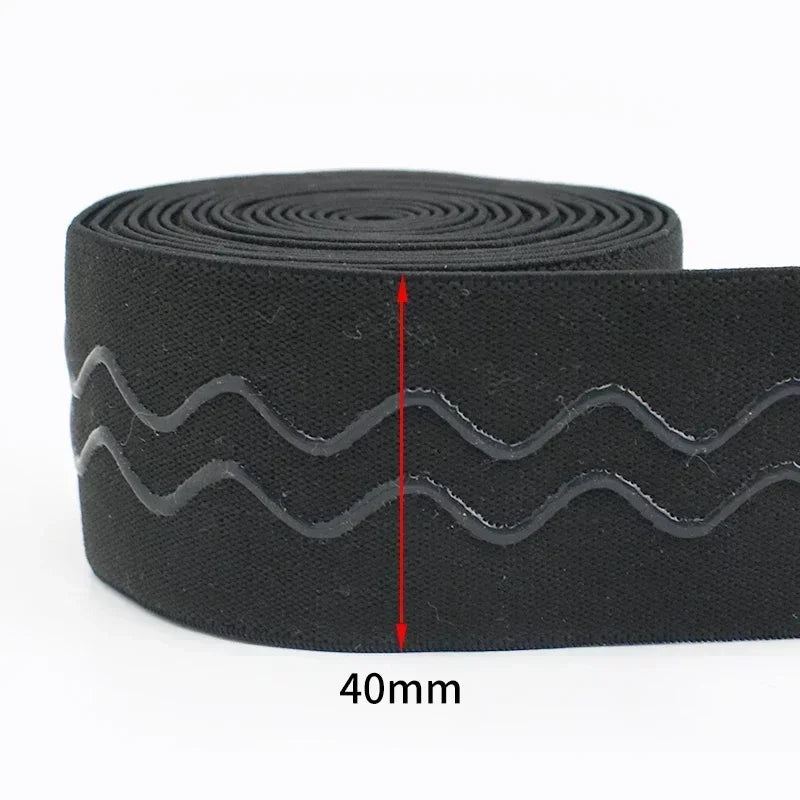 Elastisches Gurtband 20-50mm als Anti-Rutschband für Gürtel und Kleidung