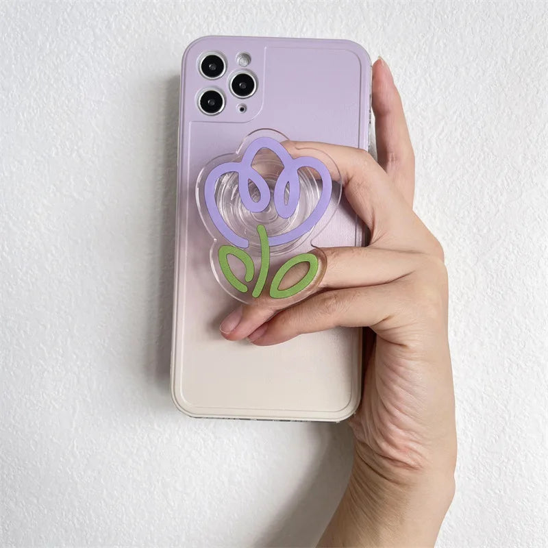 Zusammenklappbarer Handy-Griff Halter Finger Ring für Smartphone Nutzung