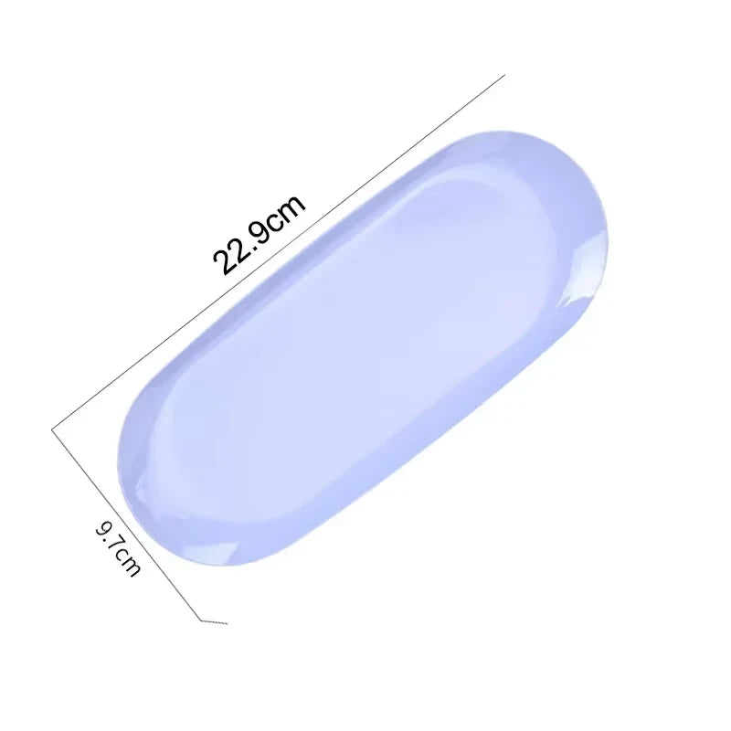 Edelstahl Kosmetik Ablage für Maniküre und Nail Art Werkzeuge