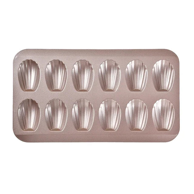 Mini Kuchenform aus Edelstahl für Backblech und Madeleines