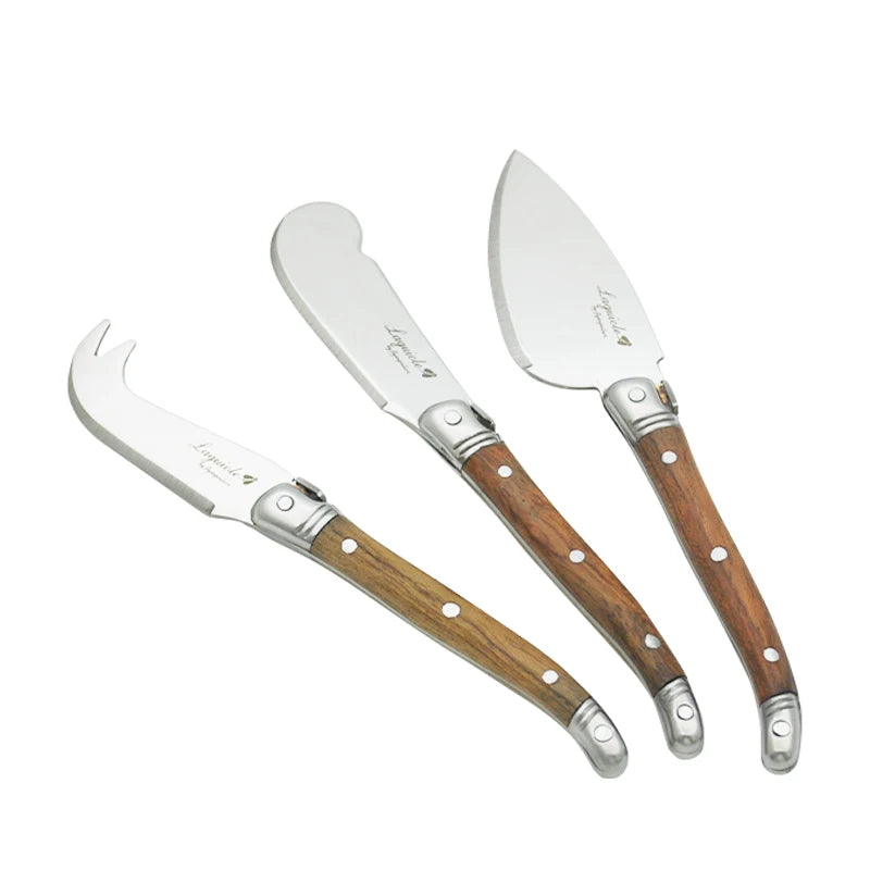Set Buttermesser Mit Edelstahlklinge Und Rossholzgriff Für Perfektes Streichen