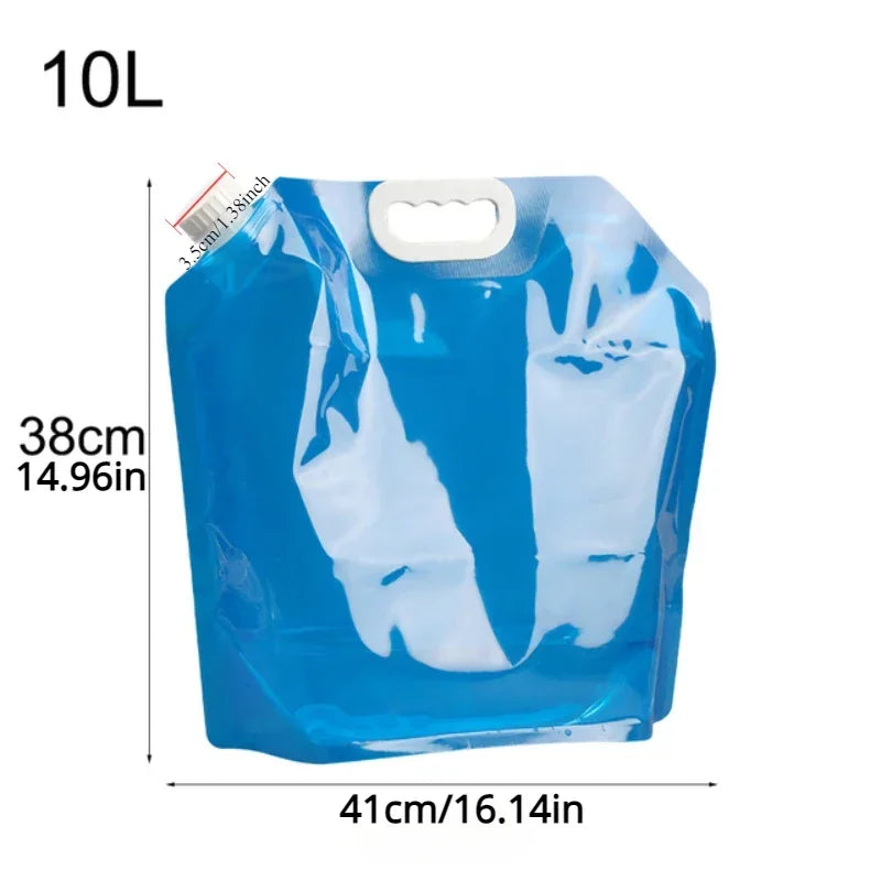 Tragbarer 10L Falteimer für Camping, Picknick und Outdoor-Einsatz