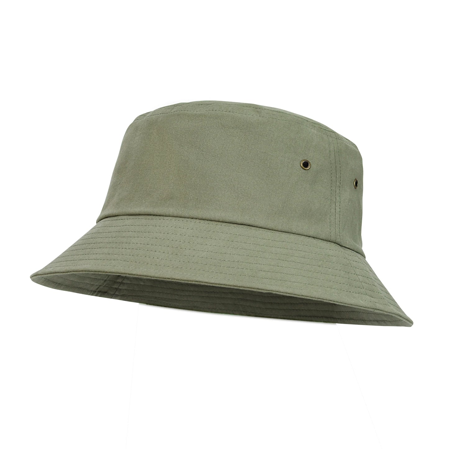 Unisex Baumwoll Eimerhut Faltbar Breiter UV Schutz Sommerhut
