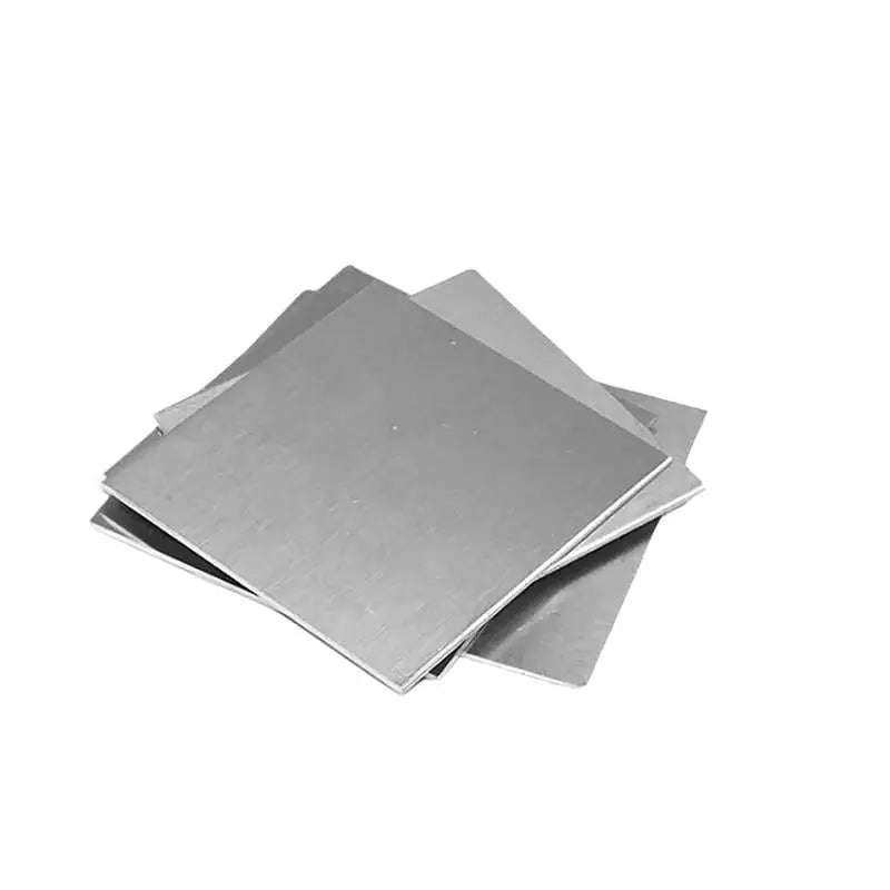 Korrosionsbeständige polierte Edelstahlplatte 100x100/200x200mm, 0,2-3mm Stärke
