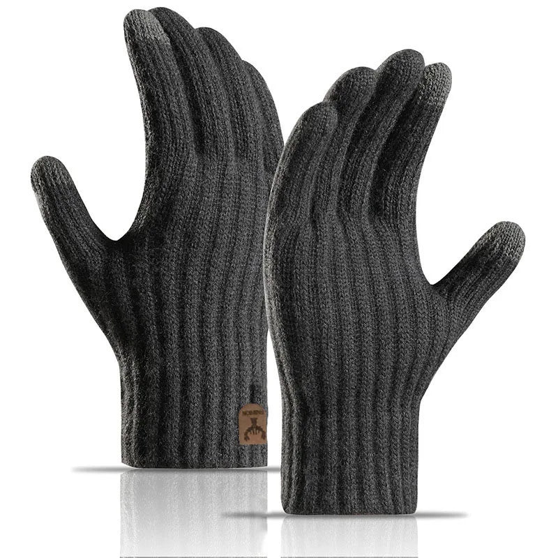 Warme Unisex Fingerhandschuhe für Winter mit Kälte und Wärmeschutz