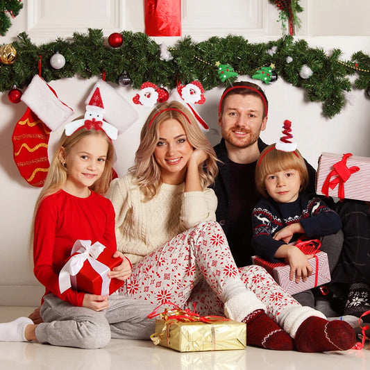 Weihnachts Stirnband für Kinder und Erwachsene festliche Dekoration