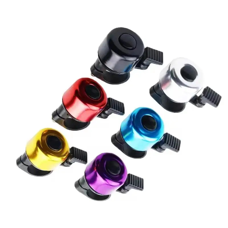 Robuste Aluminium-Fahrradklingel mit klarem Ton für 20-25 mm Lenker, Set wählbar