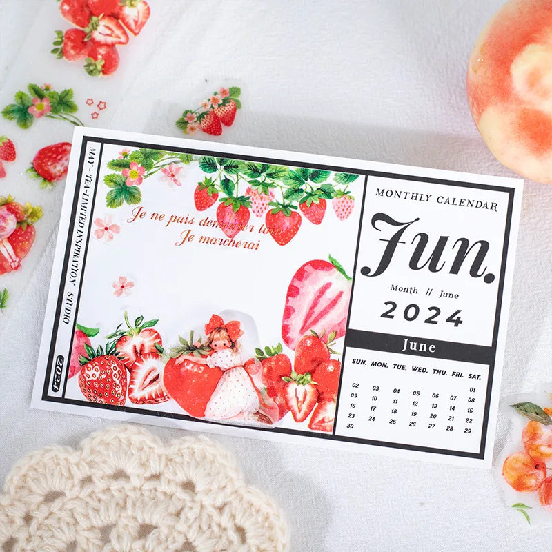 Saftiges Obst Washi-Tape 40mmx2m für Bullet Journals und Scrapbooking