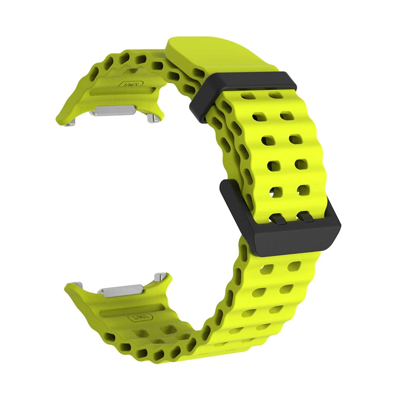 Marine Silikonarmband für Samsung Galaxy Watch Ultra 47 mm 2025 Modell