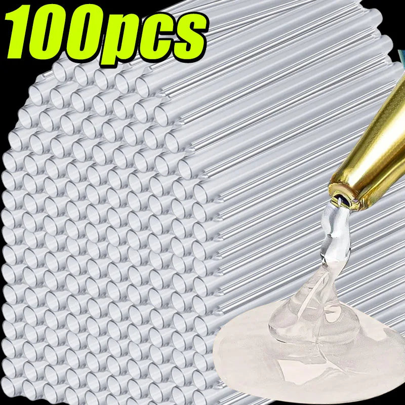 Transparente Hot Melt Klebesticks, stark haftend, 1-100 Stück