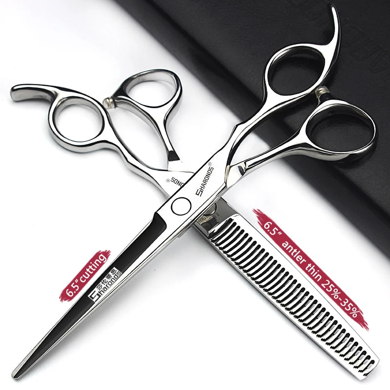 Professionelle Japanische Friseurschere mit scharfer Klinge und ergonomischem Griff