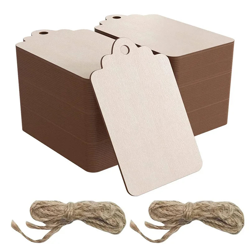 Vielseitige Naturholzscheiben 3,9x6,5 cm mit Seil – perfekt zum kreativen Gestalten