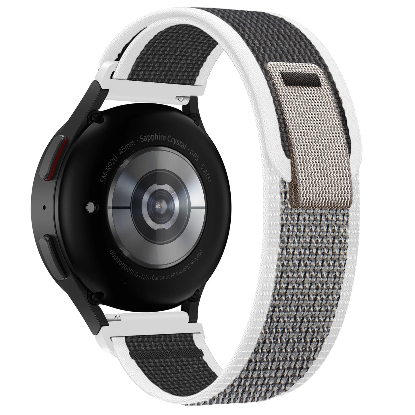 Langlebiges Nylon-Uhrenarmband 20mm/22mm – Komfort - Stil für Garmin - Co