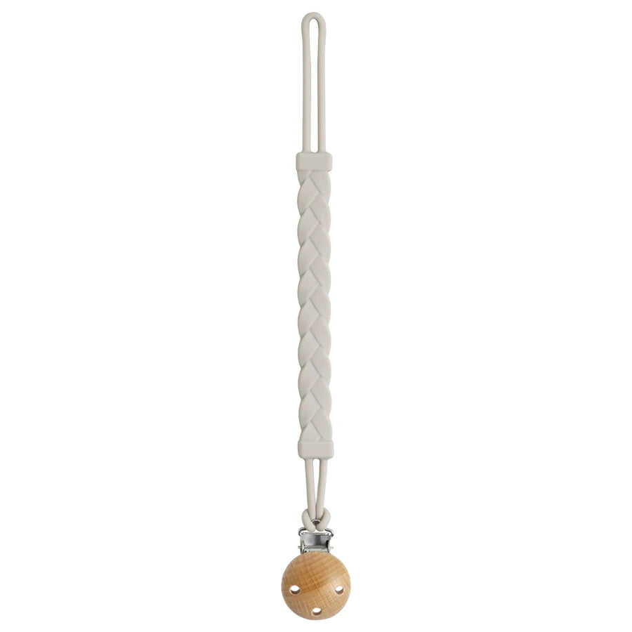 BPA-freie Silikon Beißring Kette Baby Schnuller Clip Tragbar 0-6 Jahre