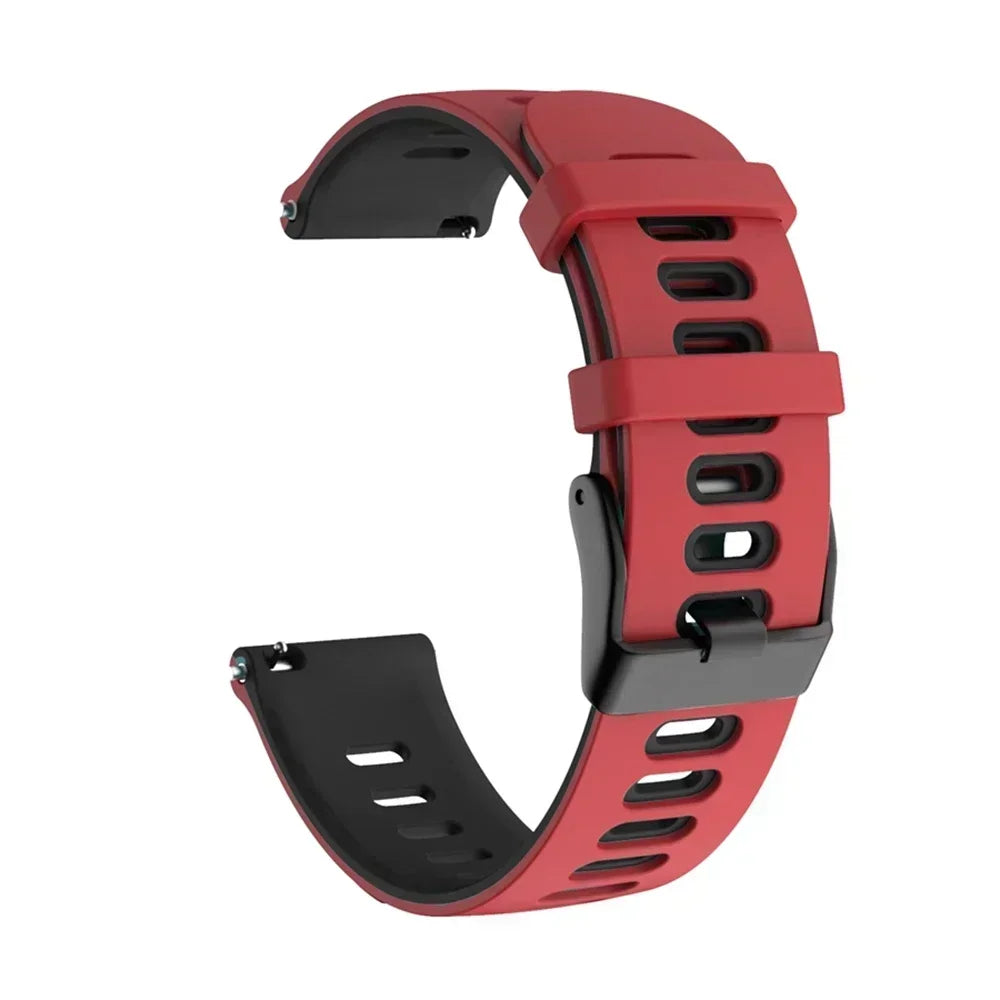 Flexibles Silikonarmband 20/22mm – Komfort - Stil für Huawei, Garmin - Samsung