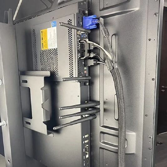 Geflochtene Kabelhülse aus Nylon, flexibel - erweiterbar 1-5m Länge