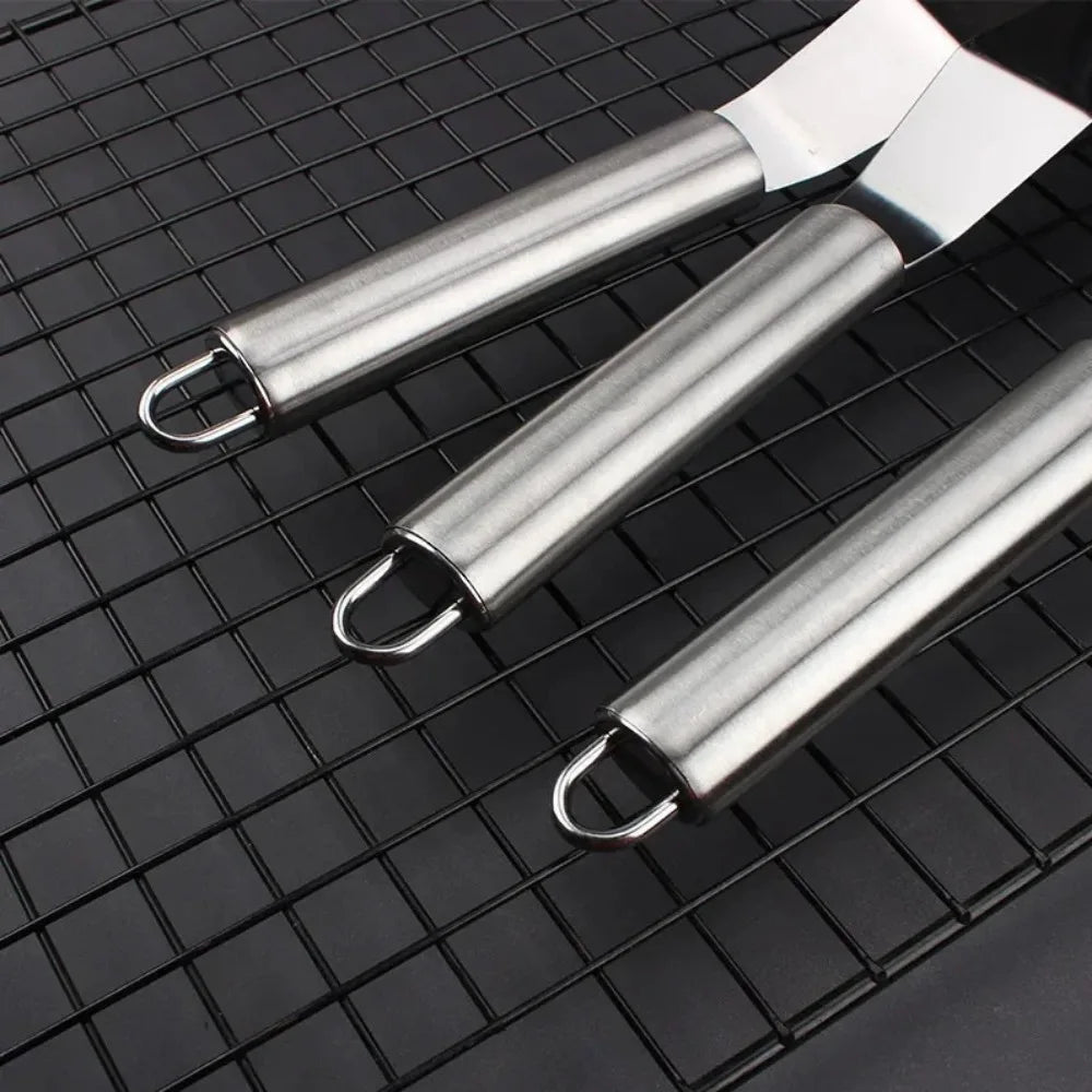 Edelstahl Kuchen-Spachtel 6-12 Zoll | Präzises Cremewerkzeug für Profi - Hobby