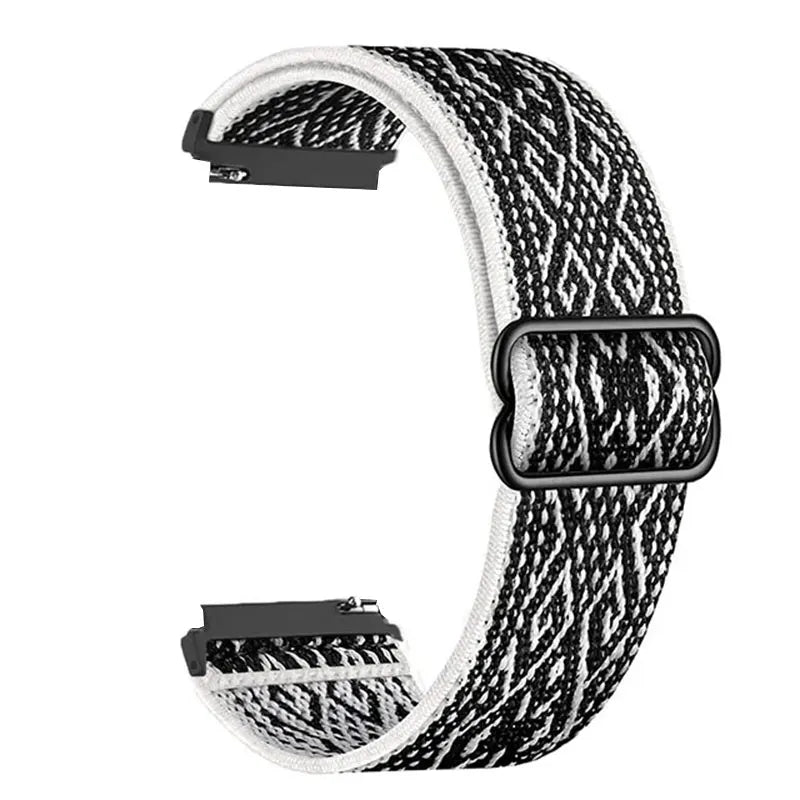 Atmungsaktives Nylon-Smartwatchband 22 mm verstellbar – Perfekt für Sport - Alltag