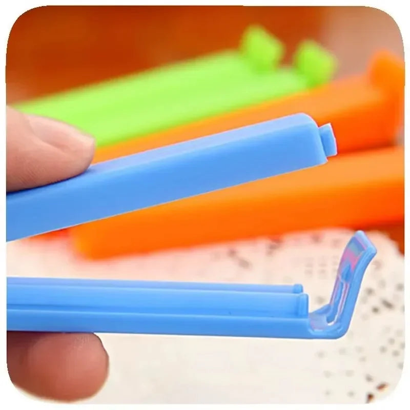 Lebensmittel Clips 10/20er Set – Frisch - Sicher Verschließen in Bunt