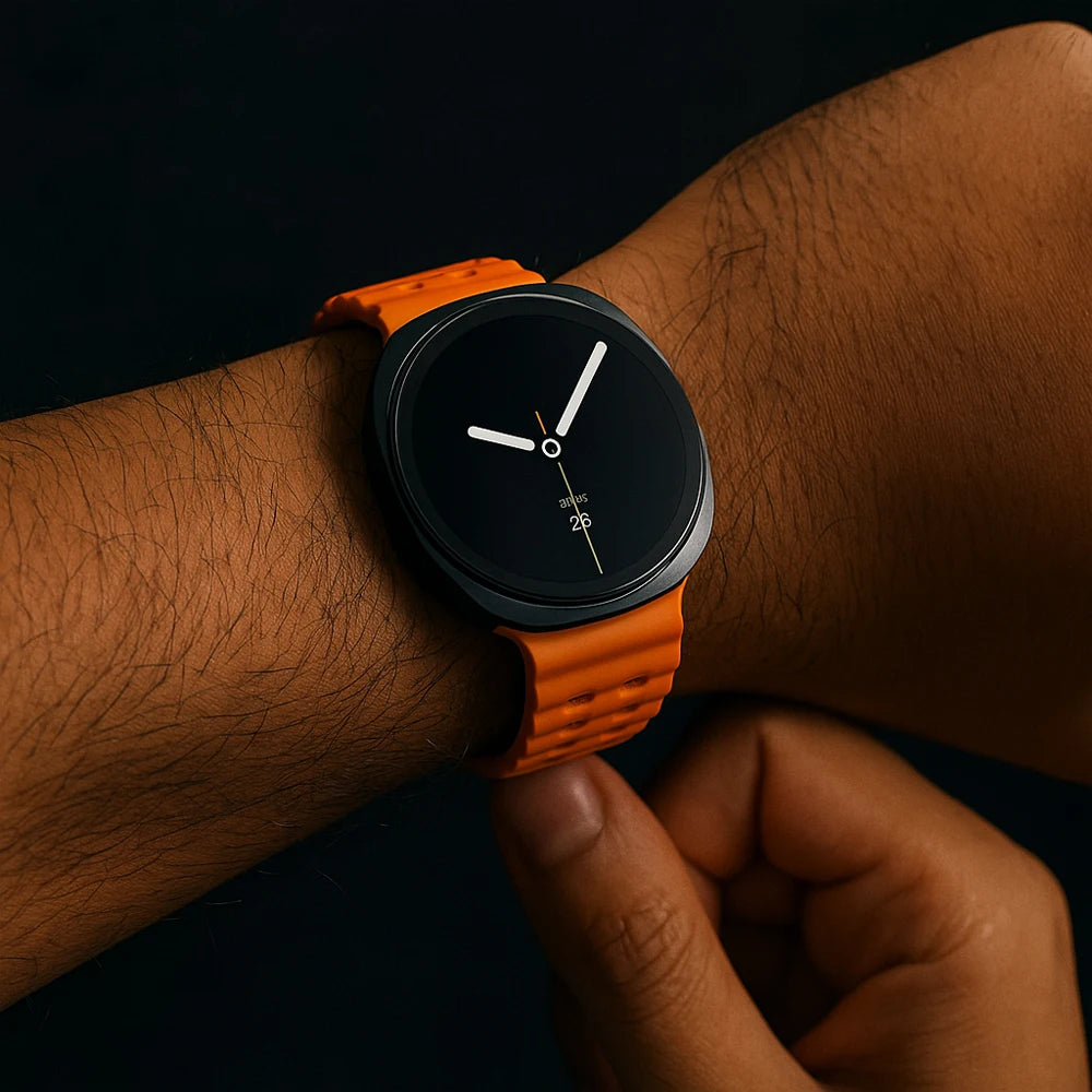 Silikonarmband für Galaxy Watch 8 und Classic in verschiedenen Größen