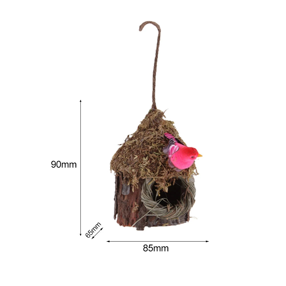 Hängendes Vogelhaus für Garten – Stilvolle Baumdekoration