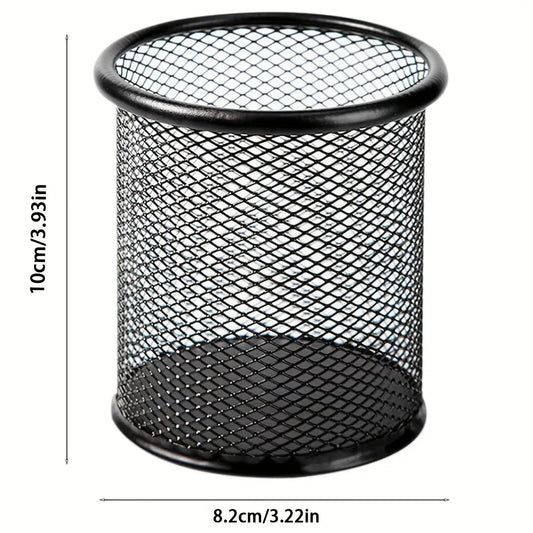 Metall Stifthalter mit Mesh-Design – Multifunktionale Schreibtisch-Aufbewahrung