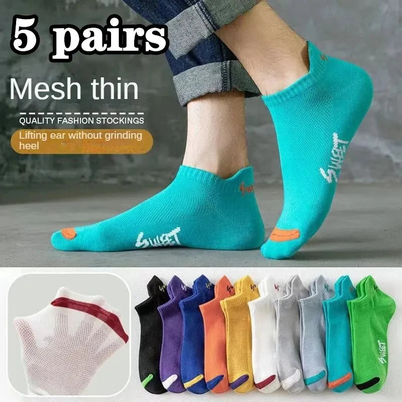 10 Paar Herren Knöchelsocken Baumwolle atmungsaktiv bequem Sommer
