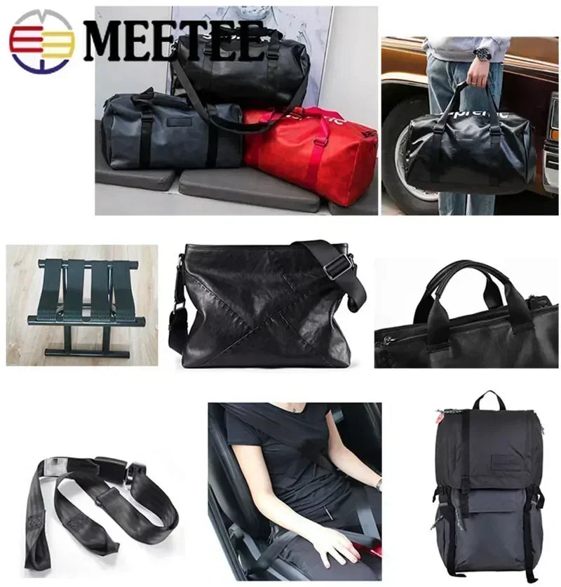 5 Meter Polyester Nylon Gurtband 25-50mm DIY Rucksack Gürtel
