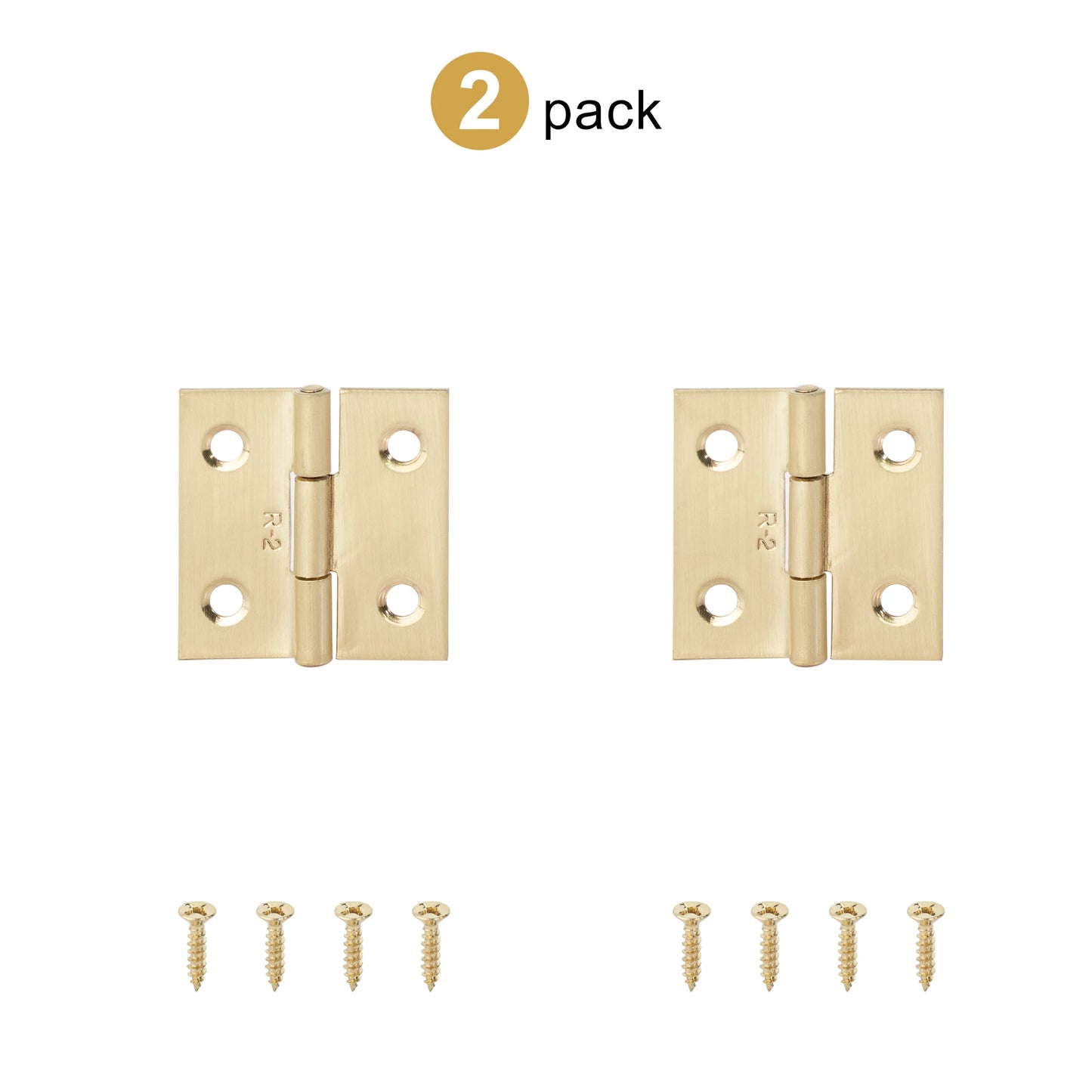 2er Set Edelstahl 270° Scharniere für Schranktüren und Möbel