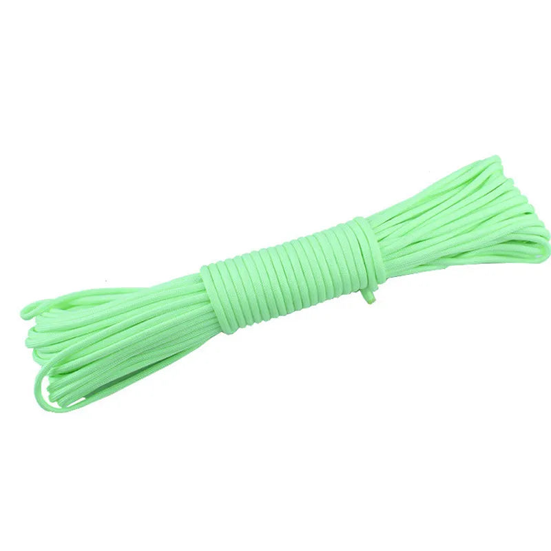 Leuchtendes 9-Strang 4mm Nylon Paracord – langlebig - robust für Outdoor