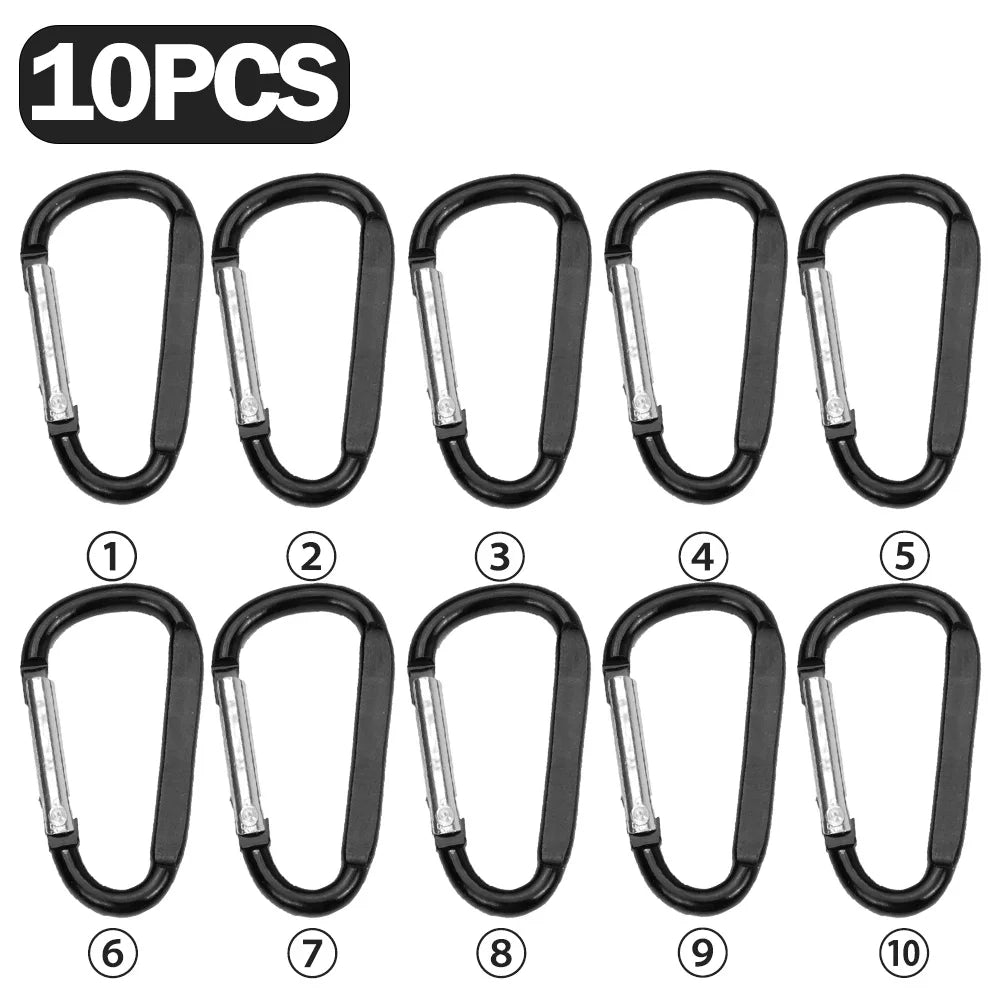 5 oder 40 Stück Zeltclips Plane-Seil-Clips Markisen Klemmen Camping