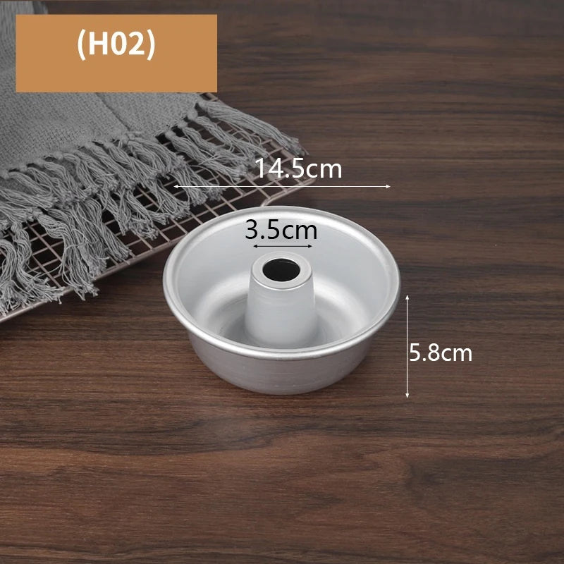 Vielseitige Aluminium Ring Backform für Donuts und Savarin