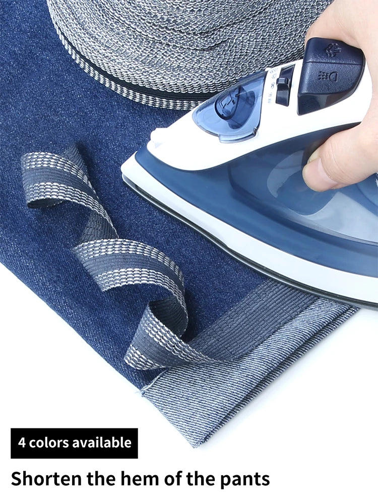 Schnell - Einfach: Selbstklebende Hosen-Patches zum Kürzen - Reparieren